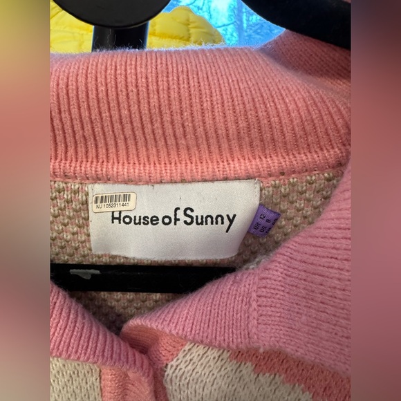House of Sunny Daybreak Knit Cardigan - pink - US Size 8 - $145 MSRP - Picture 14 of 14
